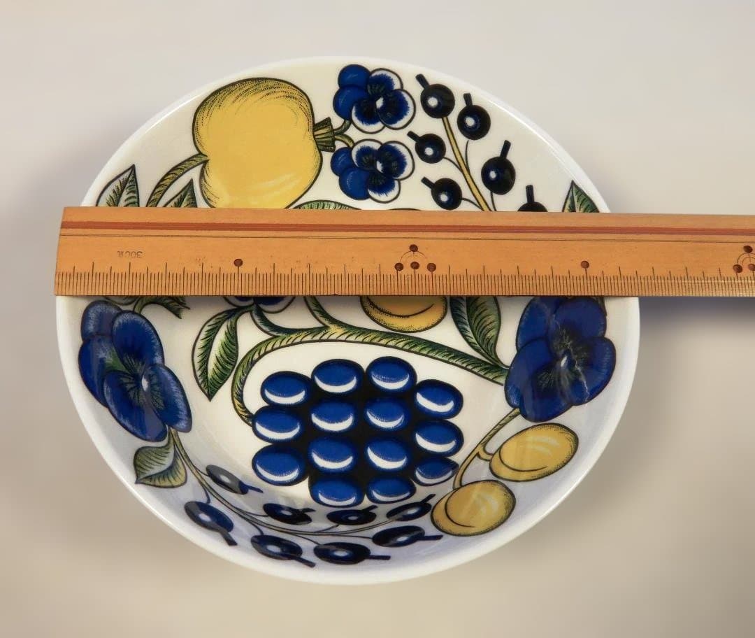 ARABIA アラビアパラティッシイエローのサラダボールセット ムーミン