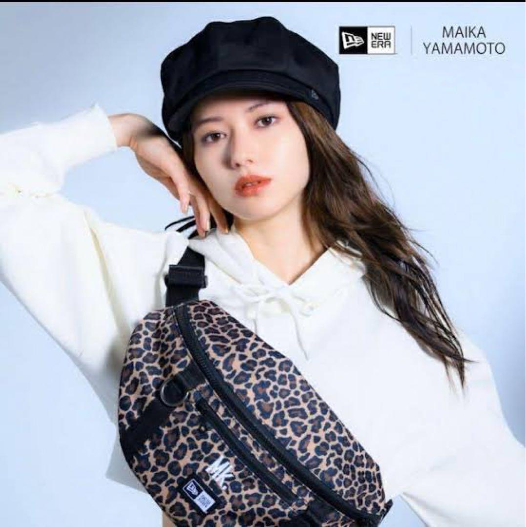 NEW ERA/ニューエラ 山本舞香 MK. ロゴ レオパード柄ウエストバッグ