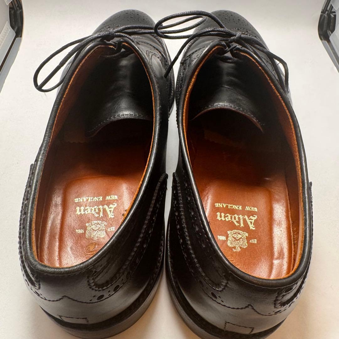 靴 ALDEN 967 WING TIP BLUCHER US9.5E 27.5cm
