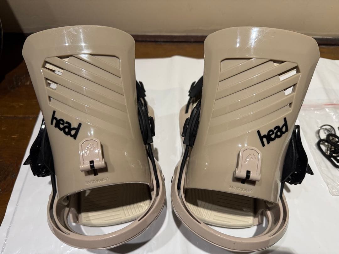 head スノーボードビンディング ベージュ - メルカリ