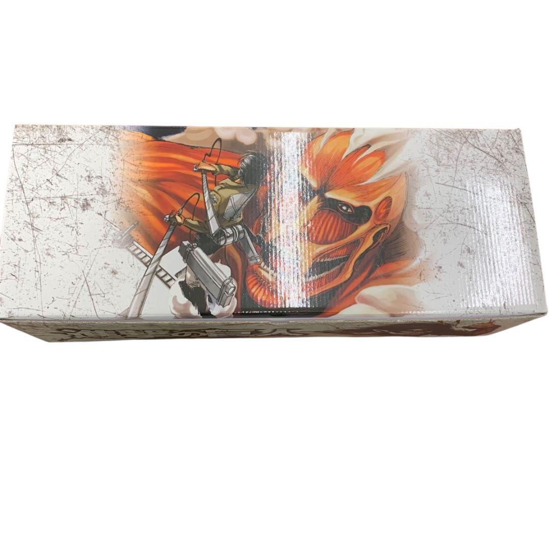 I16290 【美品】 進撃の巨人 オリジナル収納BOX付　全巻ブックカバー付き 進撃の巨人 (1-34巻 全巻) +オリジナル収納BOX付セット | 漫画全巻