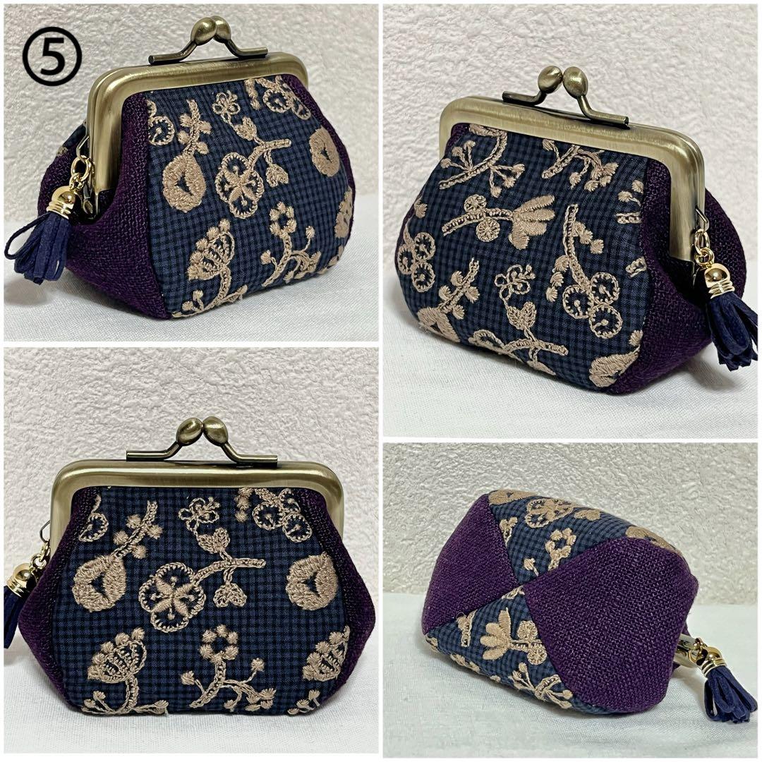 がま口ポーチ⭐︎ミナペルホネン⑤ - メルカリ