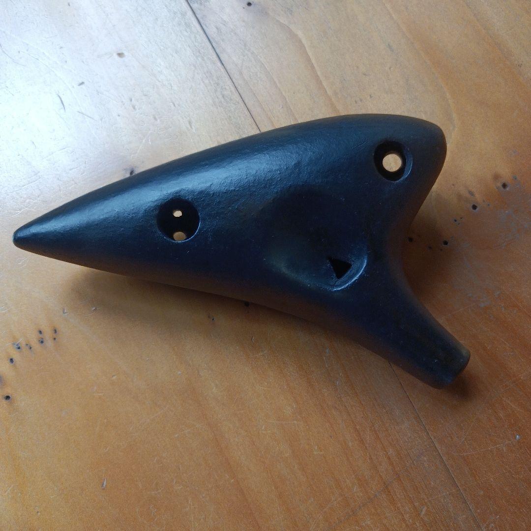 ティアーモオカリナ 4C アルトC 黒陶プロモデル 13穴 週末タイム