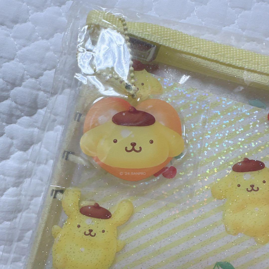 サンリオ❣️激レア ポムポムプリン クリアバインダー シール帳 - メルカリ