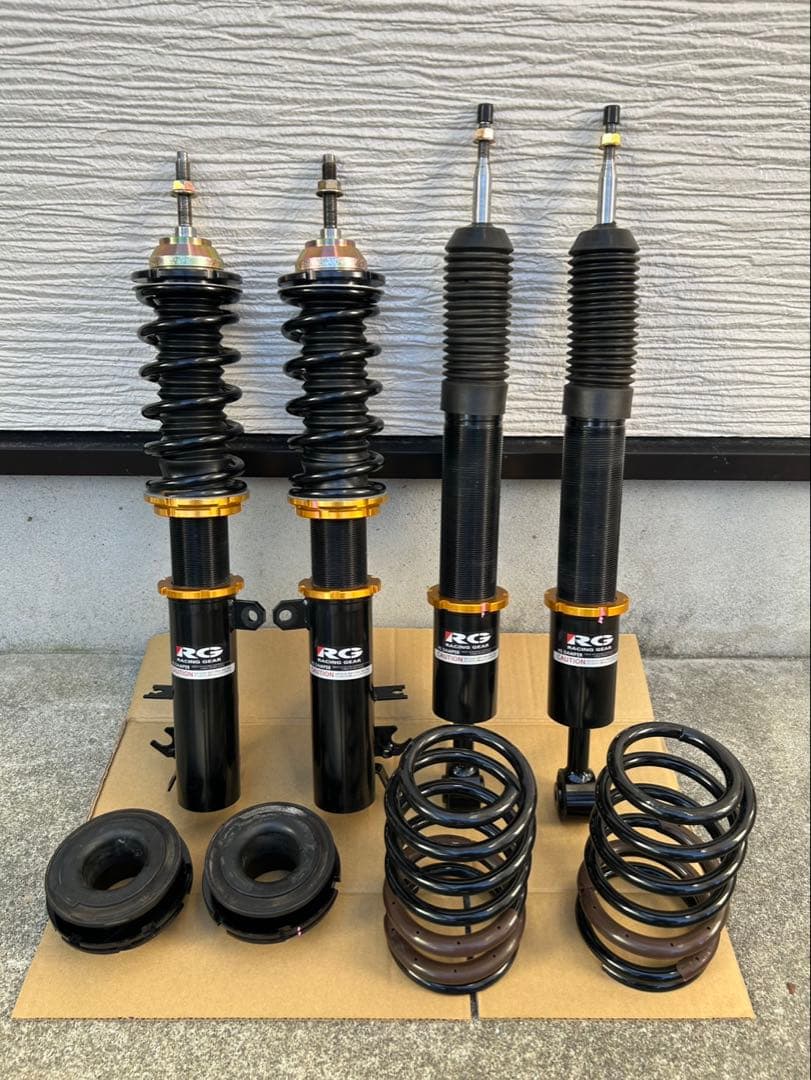 レーシングギアRG GR3フィット用車高調 楽天市場】フィット ge8 車高調（ブランドレーシングギア）の通販