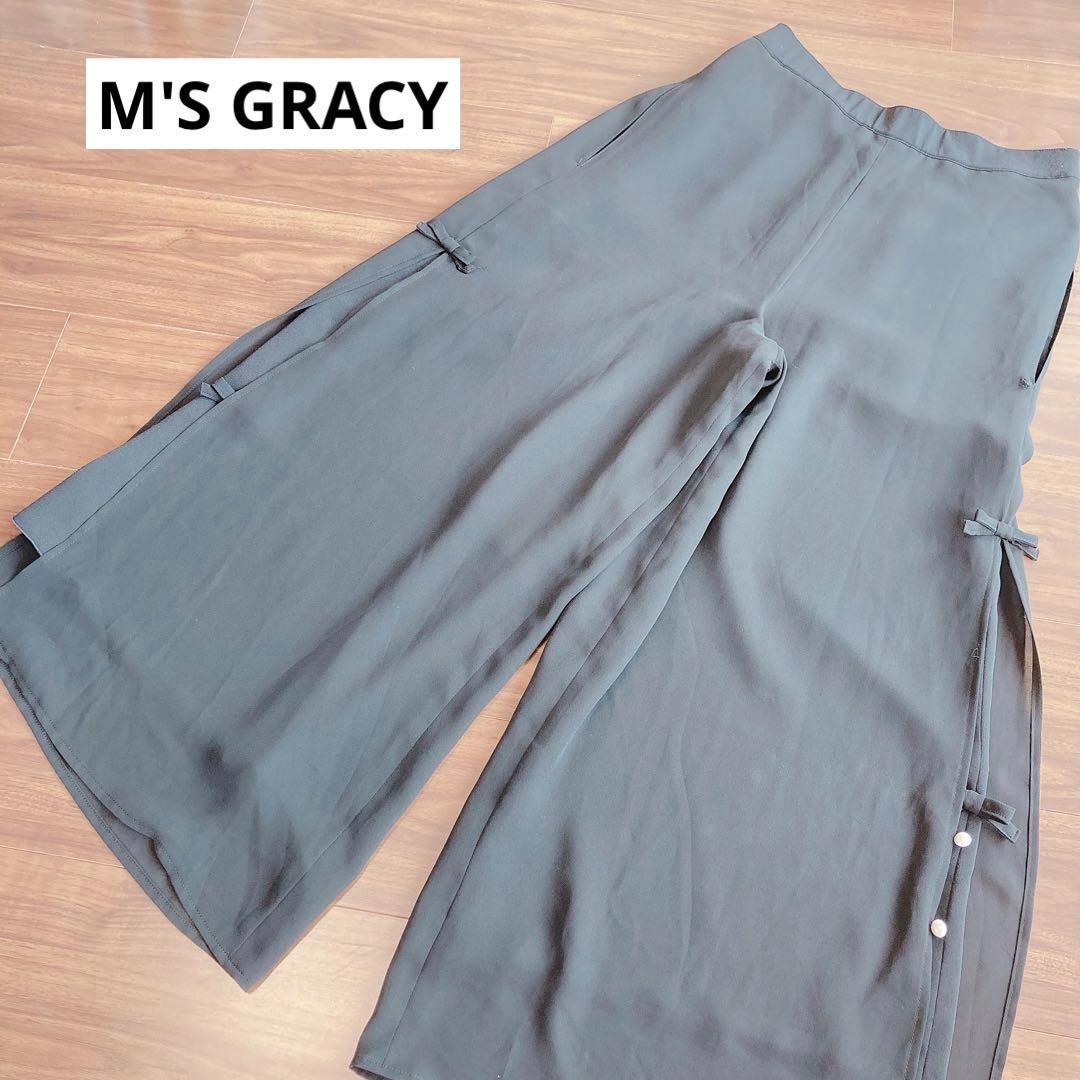 M'S GRACY エムズグレイシー シアーワイドパンツ - メルカリ