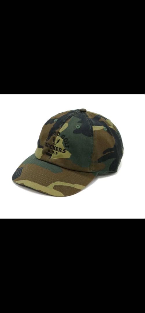 goold golf rockers キャップ 迷彩