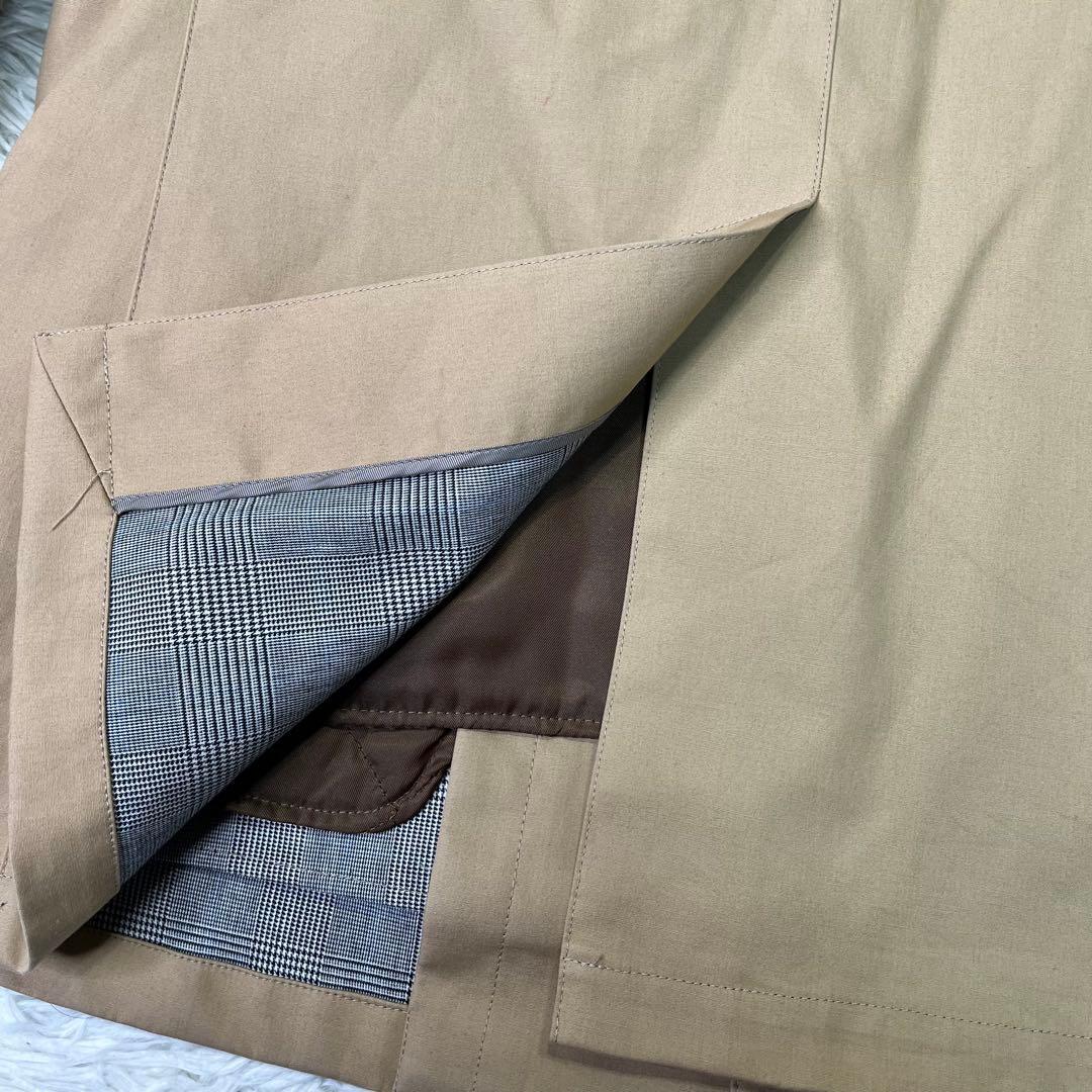 人気✨バラクータ インナー付きステンカラーコート ベージュ M 2way