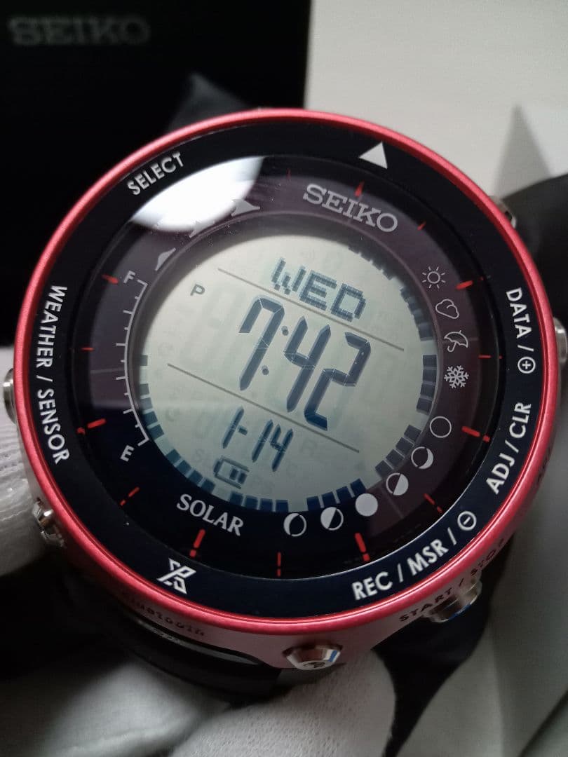 【⭕️未使用品】SEIKO　プロスペックス　ランドトレーサー　ソーラー搭載 ソーラー時計］プロスペックス（PROSPEX） 「ランドトレーサー
