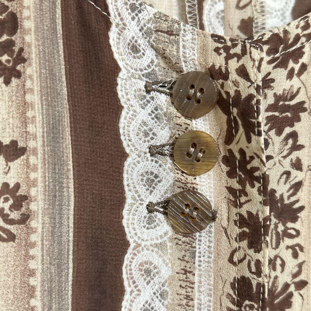 イークラット エイココンドウ 変形 パッチワーク調 シアー ロング