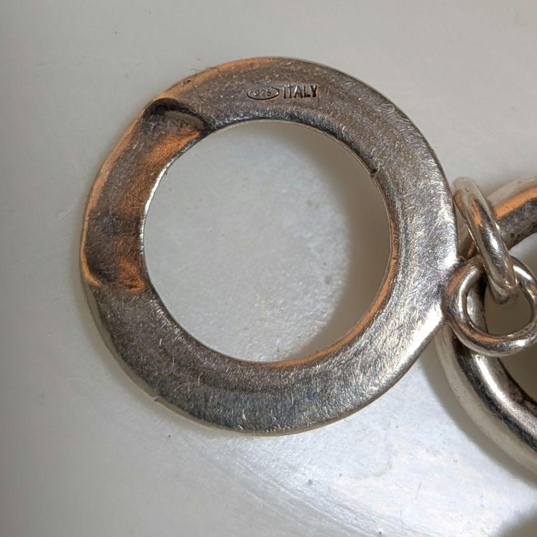 ユーロヴィンテージ シルバー 925 ミラーボール ブレスレット ディスコ