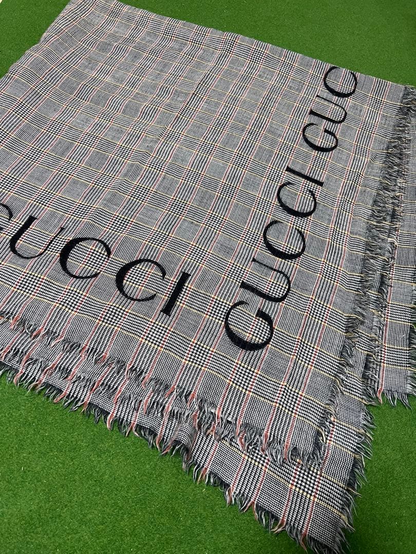 GUCCI 大判 ショール ストール GUCCI（グッチ） 【並行輸入品】グッチGUCCI マフラー ストール メンズ