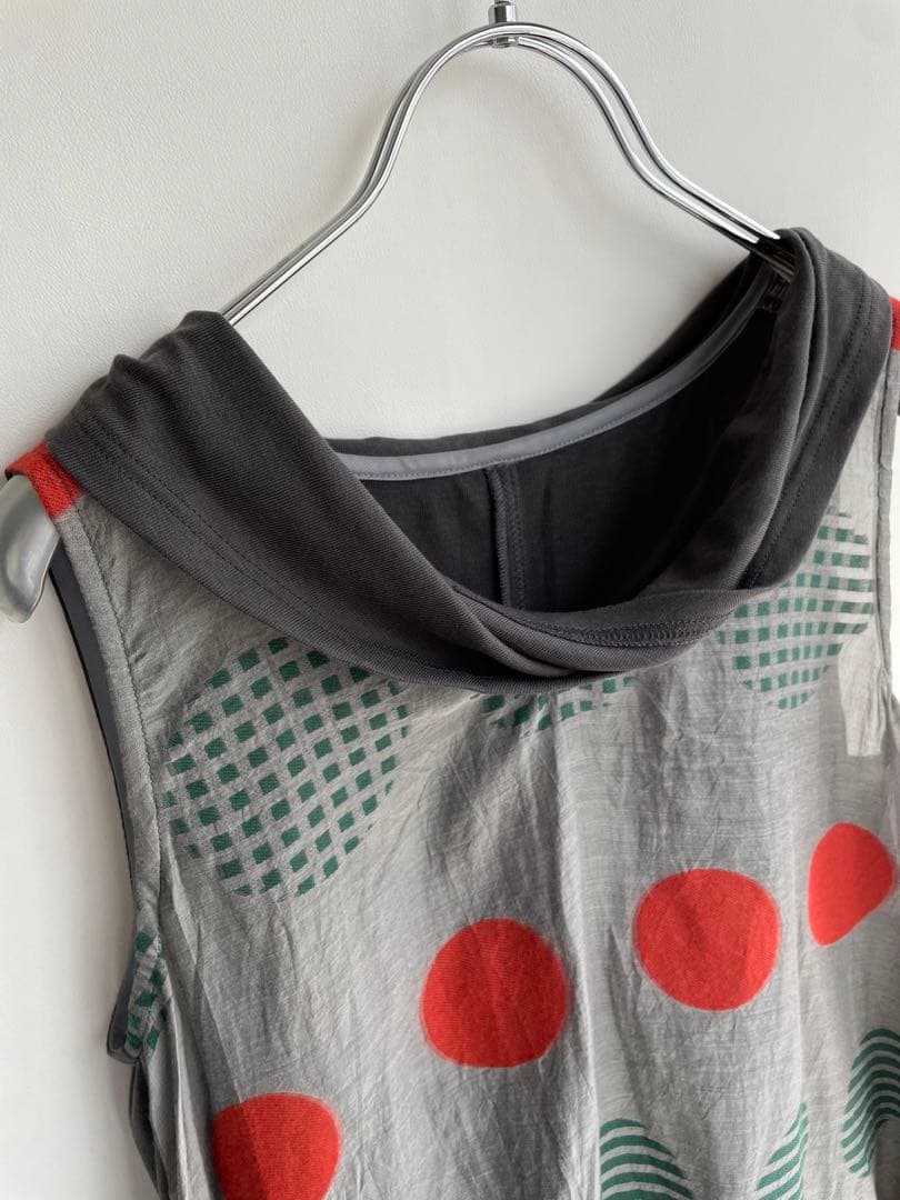 極美品✨センソユニコ t.b ティービー 切り替えチュニック シルク