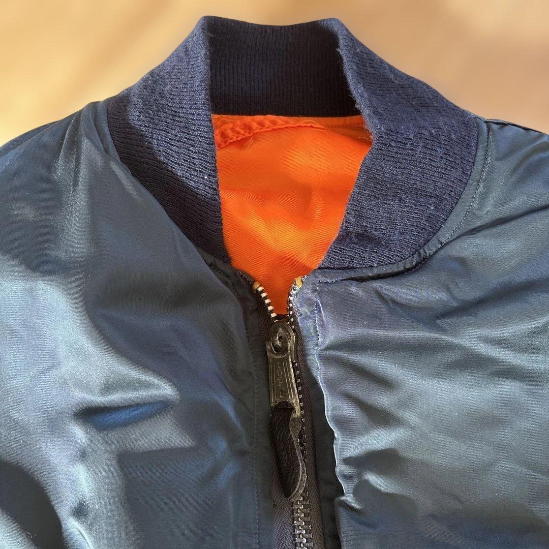 MA-1 ネイビー パトリオット USA製