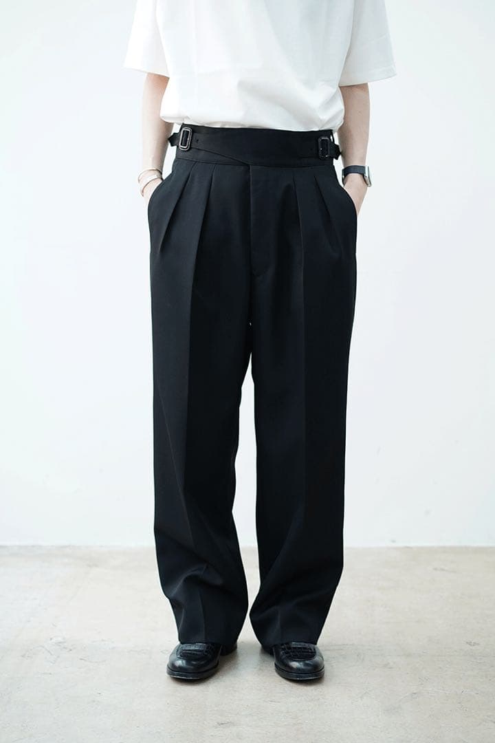 TK様】THE RERACS リラクス グルカパンツ スラックス 黒 - メルカリ