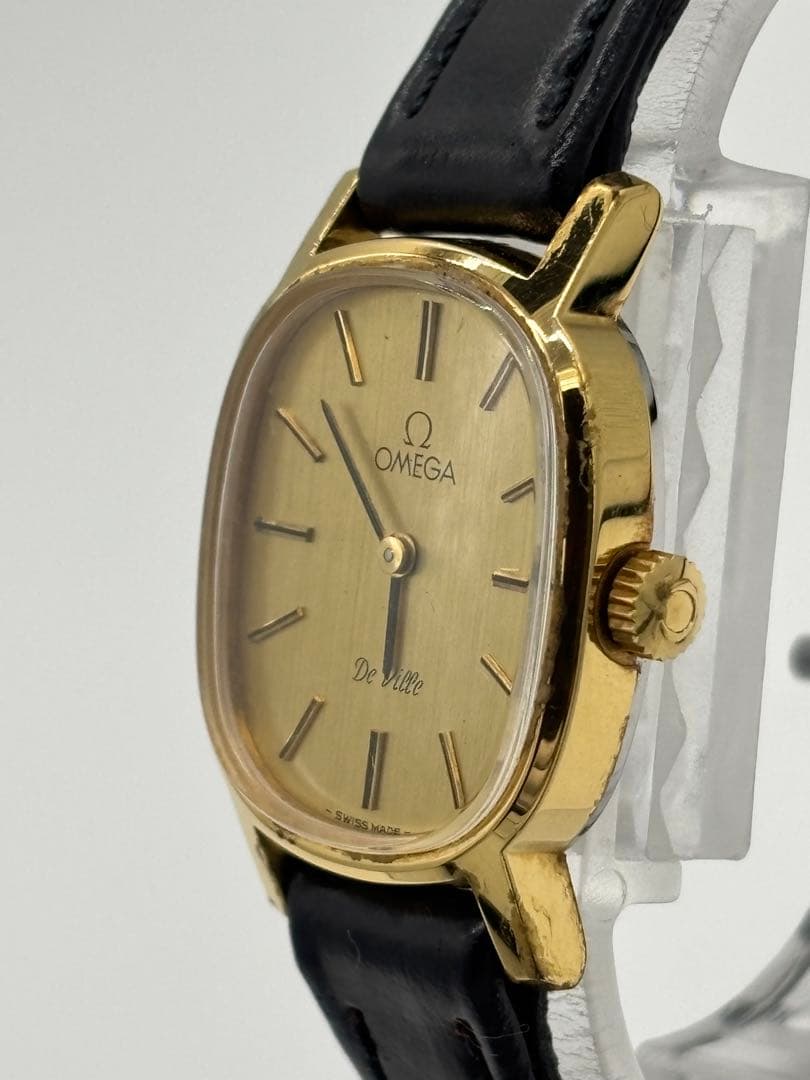 オメガ デビル 手巻き【511.0509】オーバル【稼働品】レディースモデル