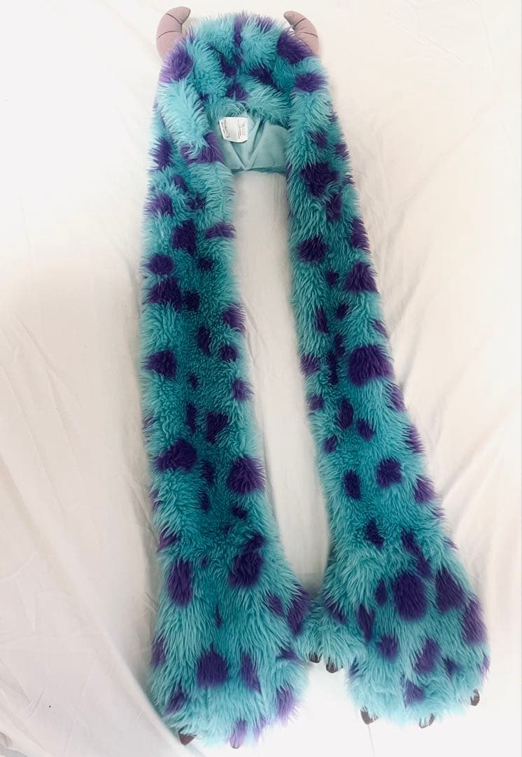 美品モンスターズインクサリーマフラー帽子 美品サリー ファン