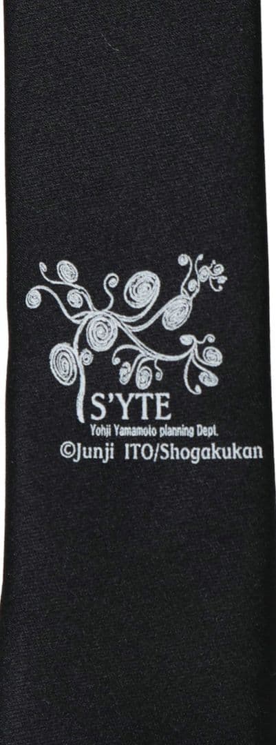 完売品ヨウジヤマモト S'YTE 伊藤潤二 うずまき あざみ ネクタイYOHJI