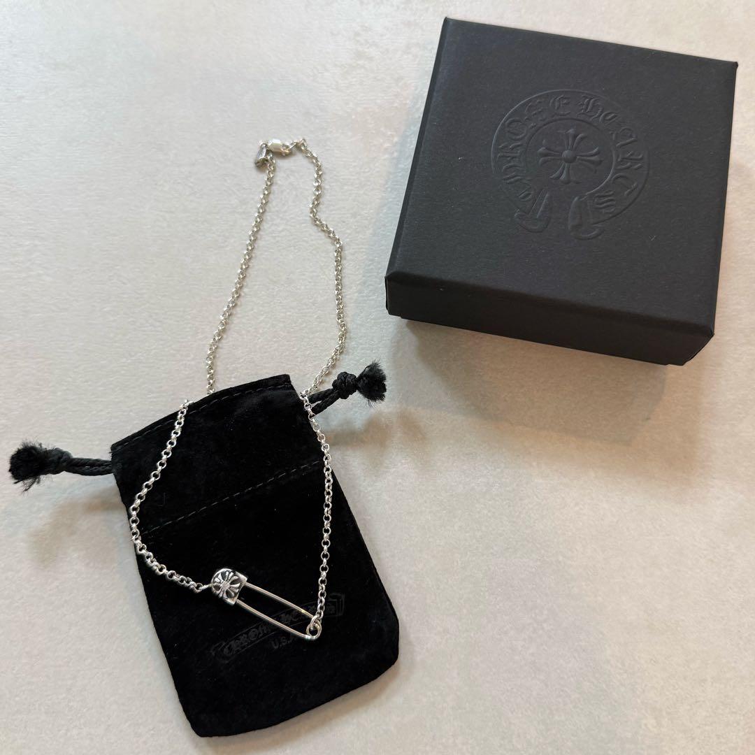 クロムハーツ クロム 安全ピン セーフティ セーフティー ネックレス