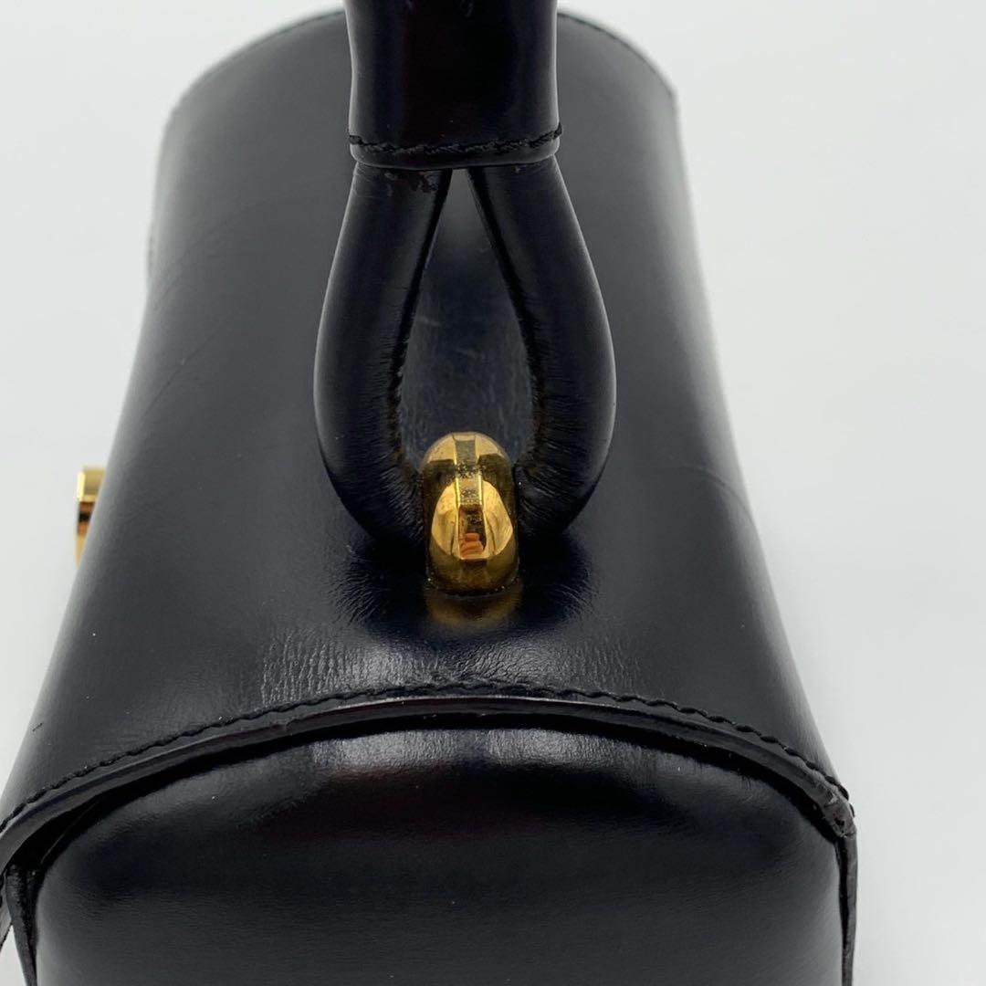 極美品 ロエベ トップハンドル ハンドバッグ アナグラム バニティ