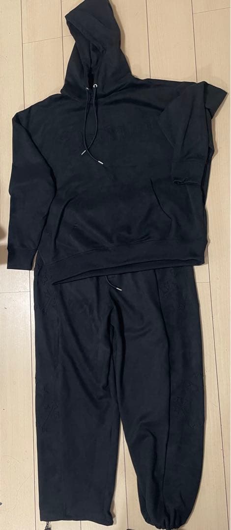 regievo カットスエード　クロスエンボス セットアップ カットスエード クロスエンボス セットアップ – REGIEVO