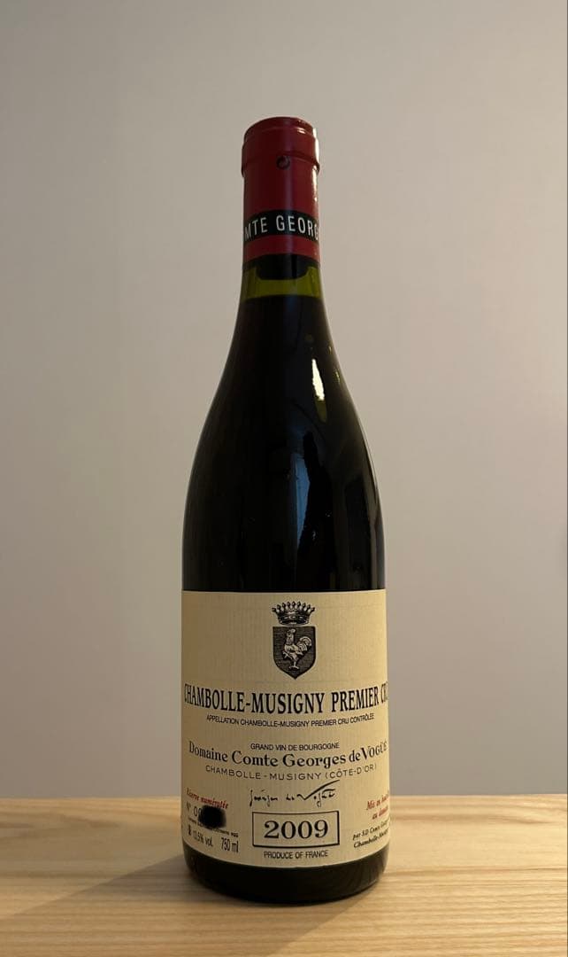 ヴォギュエ　シャンボールミュジニー1er 2009 750ml コント ジョルジュ ド ヴォギュエ 2009 シャンボール ミュジニー 1er