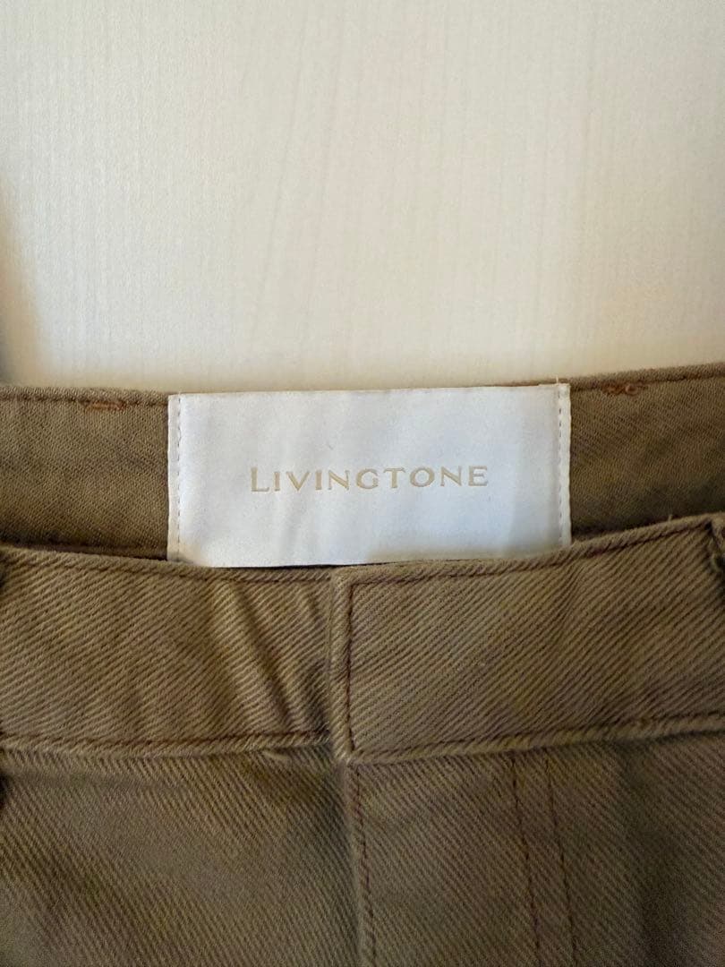 LIVINGTONEロンハーマンハイウエストベイカーパンツカーゴパンツ36