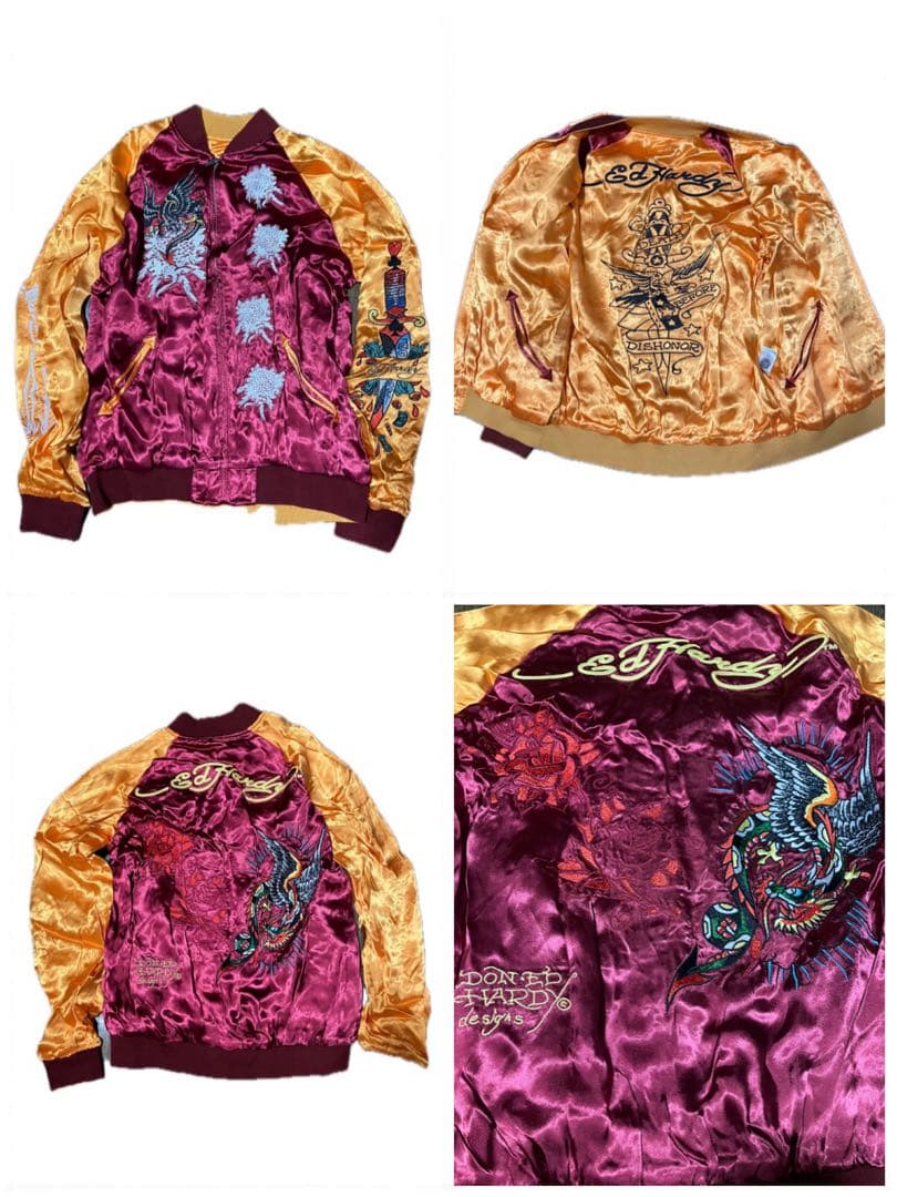 古着 00's ヒップホップ HIPHOP スカジャン フーディ パーカー 4点