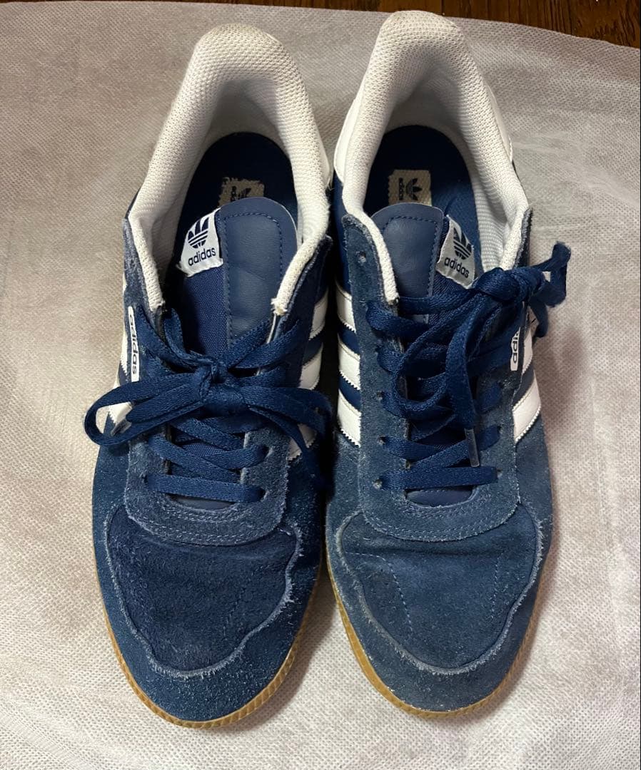 adidas ネイビー スエード スニーカー キャンパス - adidas Campus