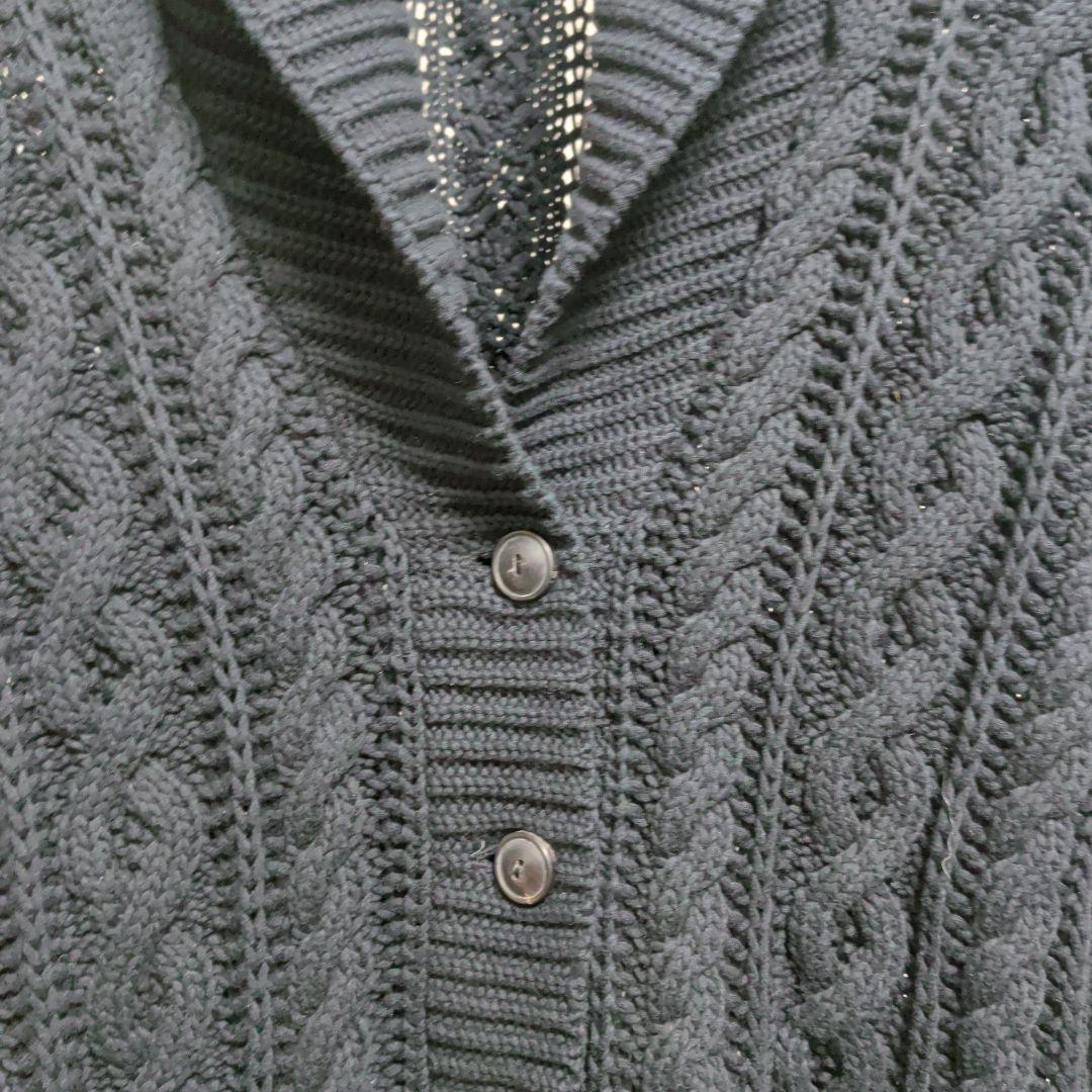 ポロラルフローレン ケーブルニット ショールカラー ニッ