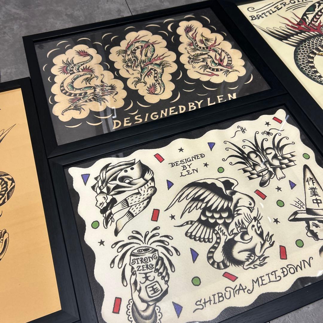 タトゥーフラッシュ 3点セット オモシーチャンネル 山田レン 激レア