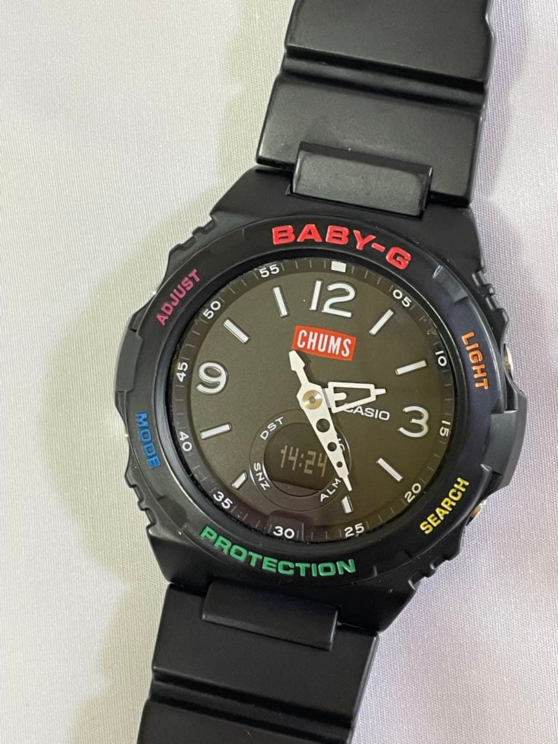 Baby-G CHUMS チャムス　コラボ 腕時計 BGA-260CH BABY-G（ベイビーG）CHUMS（チャムス） コラボレーションモデル BGA