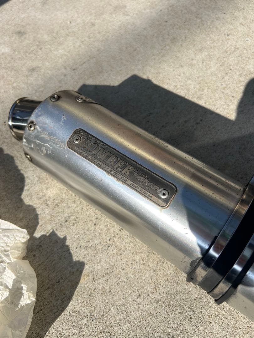 アドレスv125g cf46 武川ボンバーマフラー ヨシムラタケガワ - メルカリ
