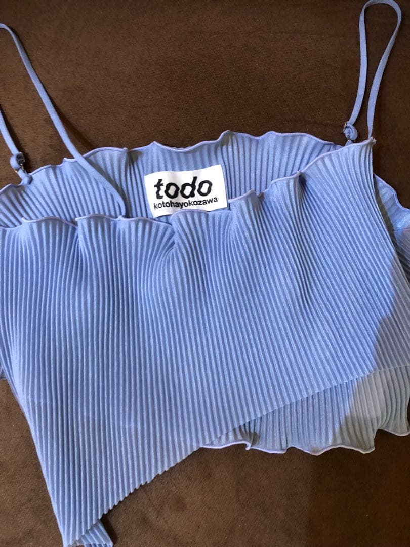 kotohayokozawa/コトハヨコザワ】TODO シアー キャミソール