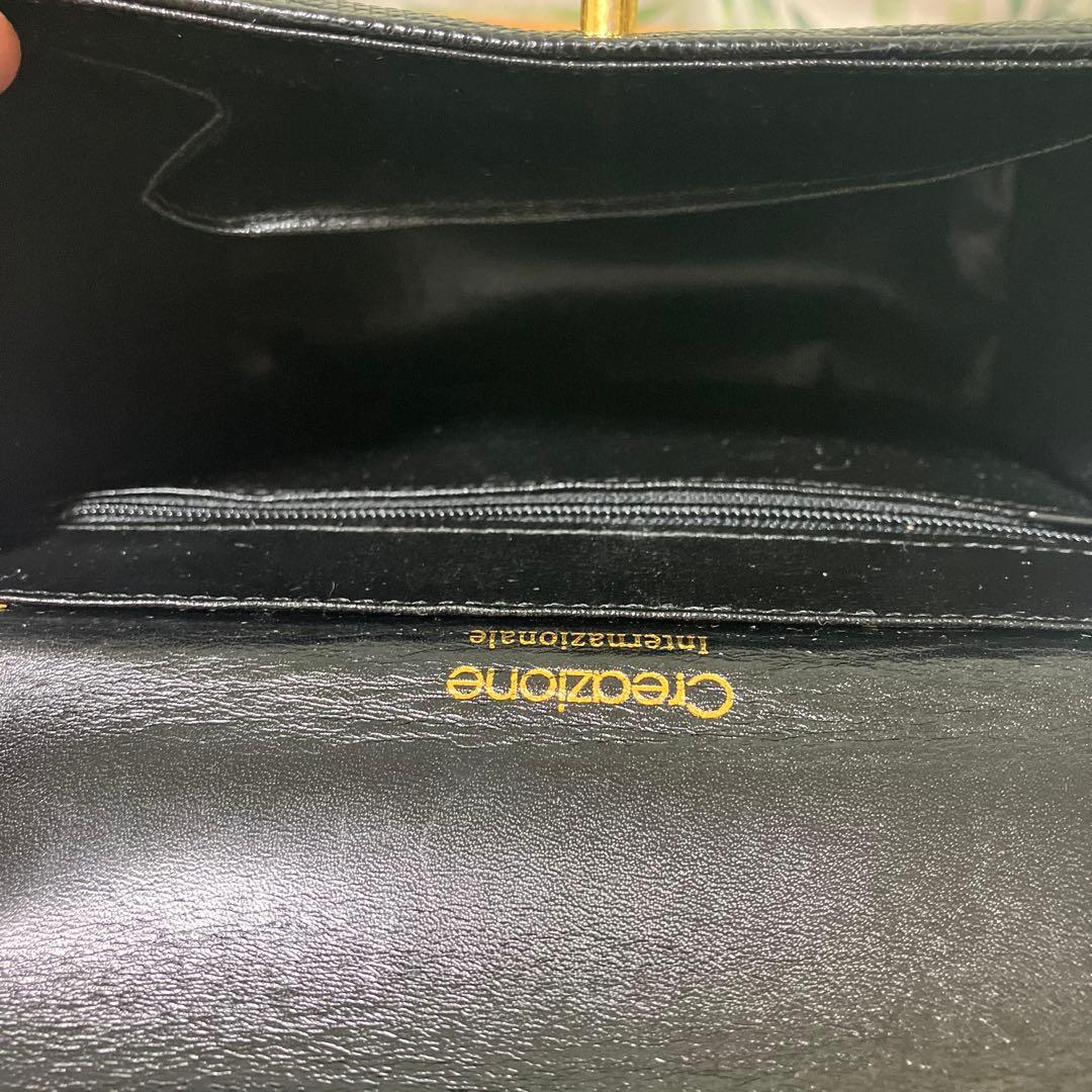 creazione ハンドバッグ レザー 革製 南京錠・鍵付き クレアツィオーネ