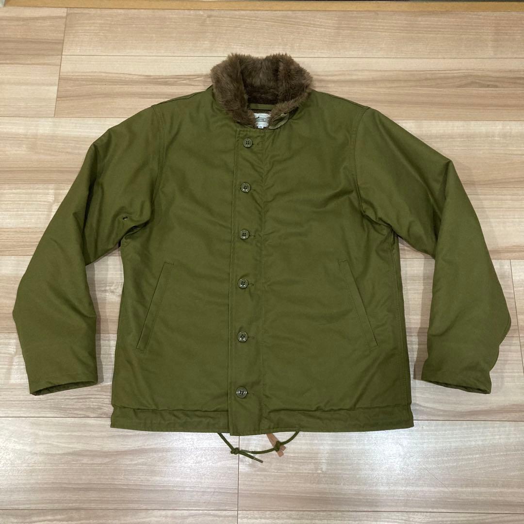 BRITISH GREEN ブリティッシュグリーン N-1 デッキジャケット M - メルカリ
