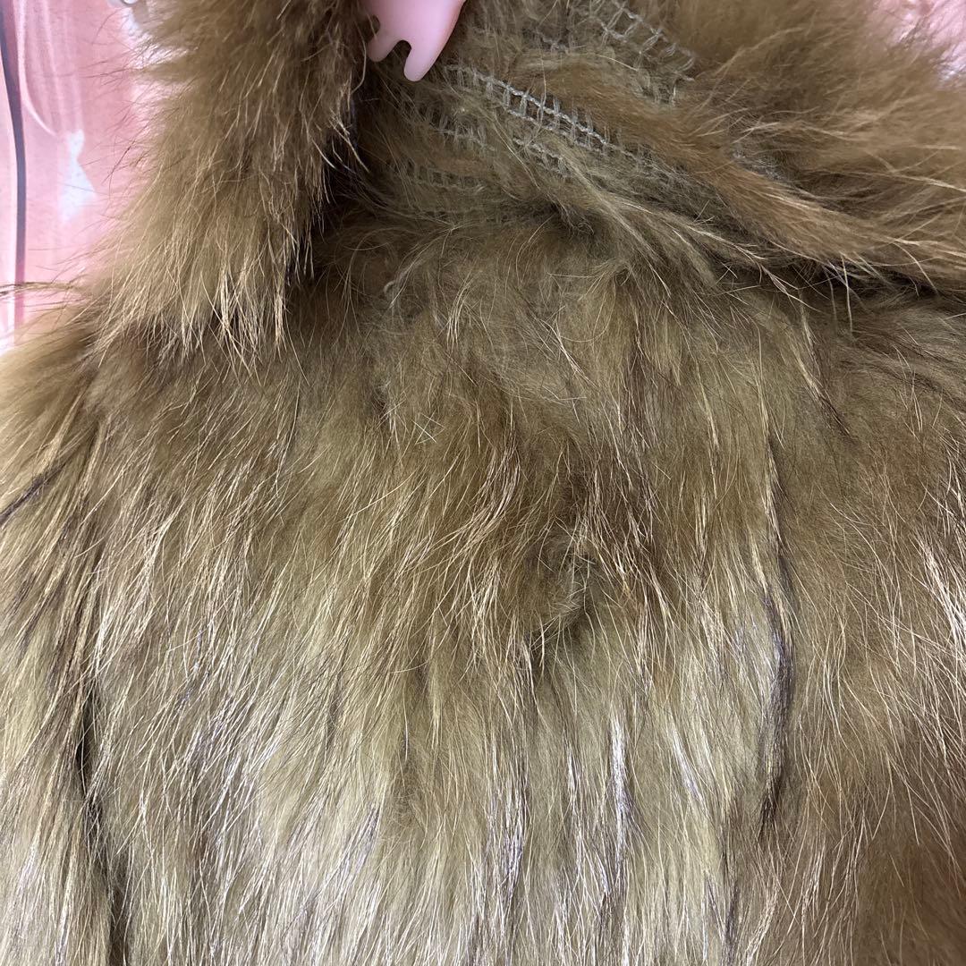 なおこ様専用 アッシュ&ダイヤモンド ラクーン ファー コート ジャケット