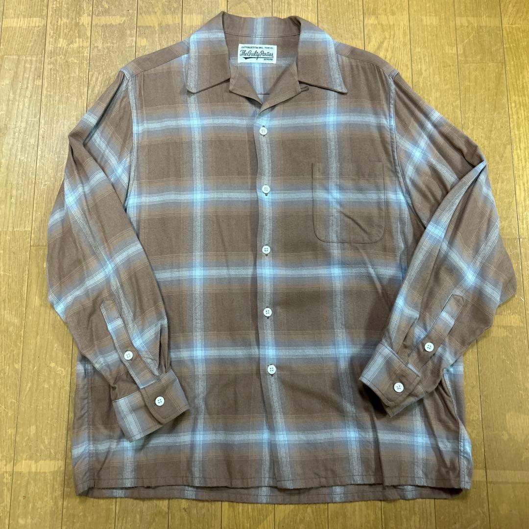 ワコマリアwackomariaオンブレチェックシャツ野村訓市窪塚洋介木村拓哉