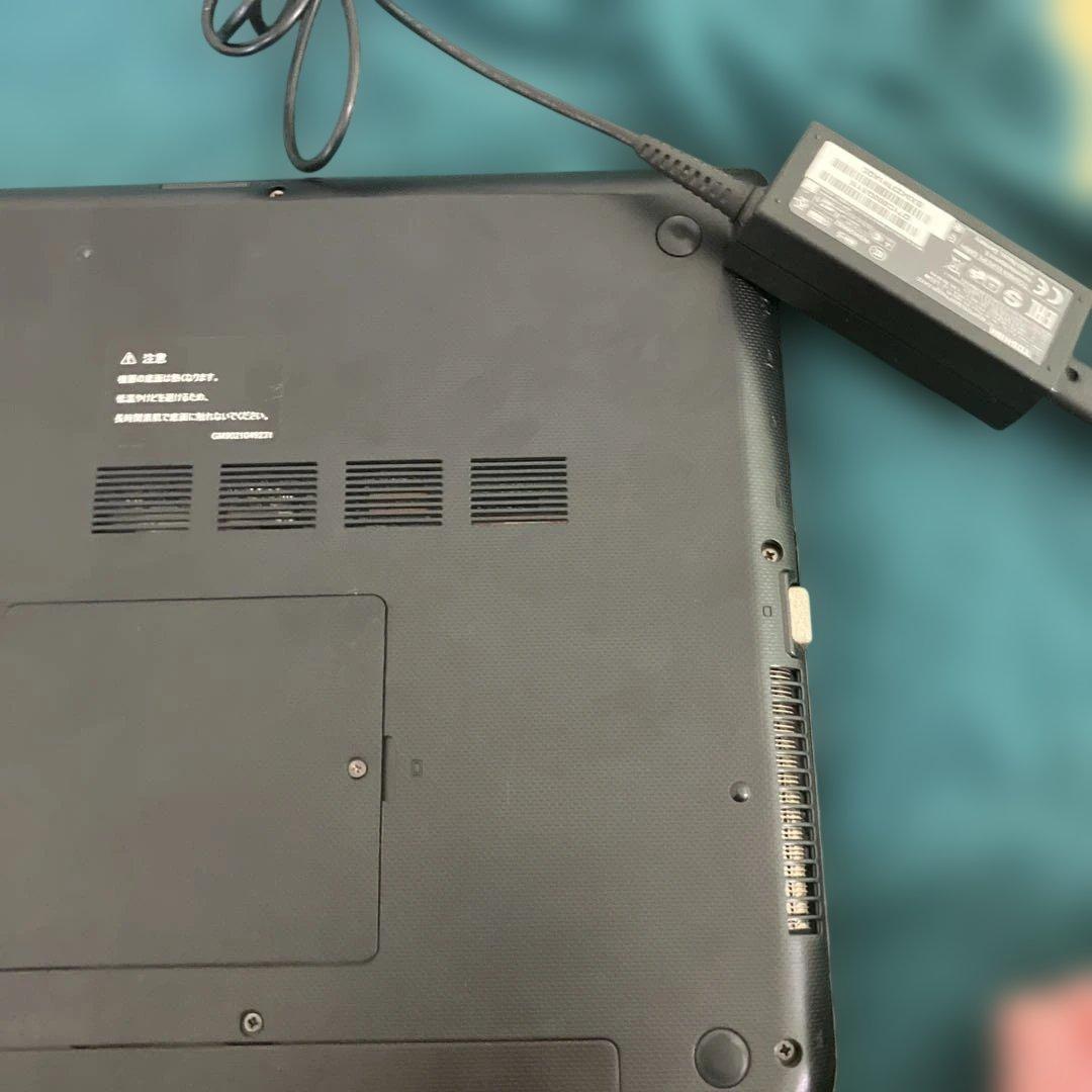 TOSHIBA dynabook 赤 ノートPC ACアダプター付き - メルカリ
