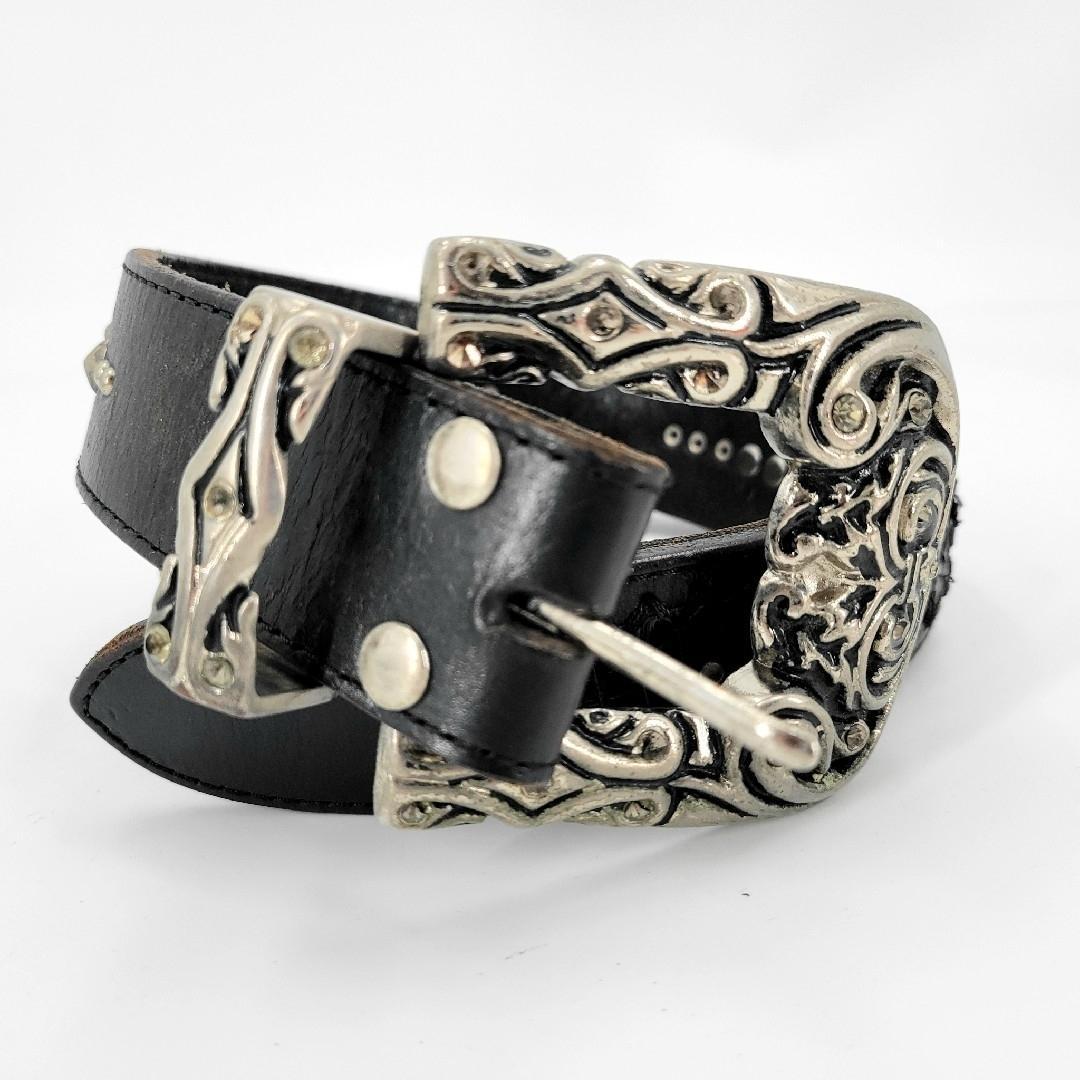 良品 TornadoMart トルネードマート ベルト ブラック スタッズ 良品 TornadoMart トルネード ベルト ブラック スタッズ Mの通販