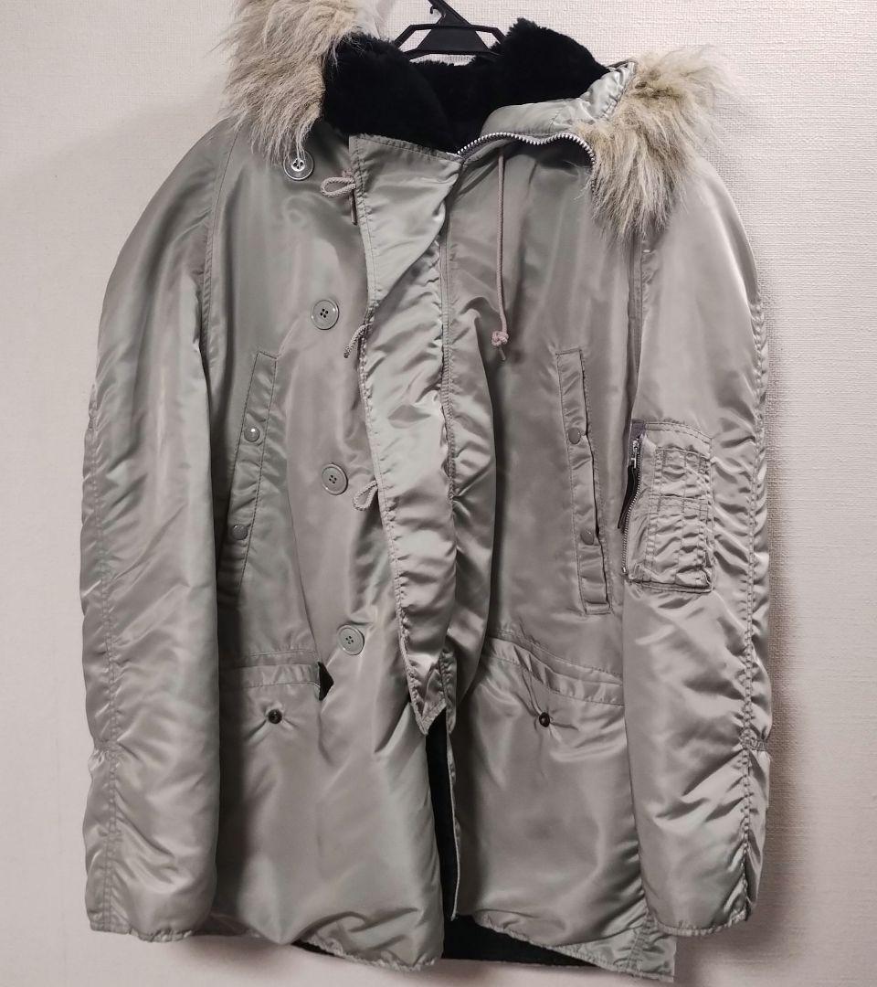 希少】ALPHA N-3B USA製 (L) シルバー - メルカリ