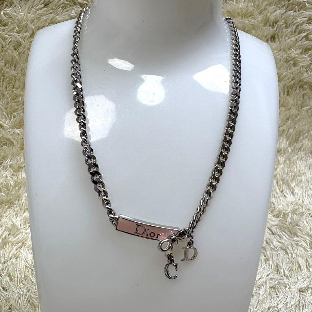ディオール リボンCD 喜平チェーン ネックレス - メルカリ