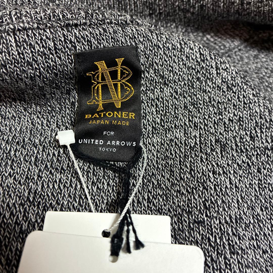 <BATONER×U,A別注>ダブルフェイスドライバーズニット　3 別注】＜BATONER＞ ダブルフェイス ドライバーズニット