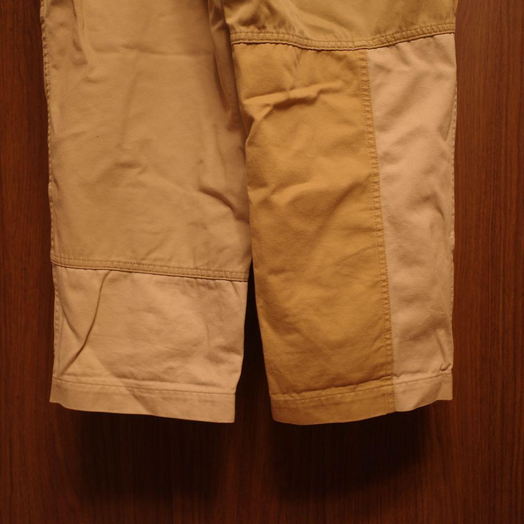 コムデギャルソンオム20aw チノパンツ 継ぎ接ぎ - メルカリ