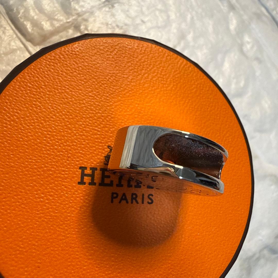 廃盤希少❤︎エルメス ツイリーリング セリエ シルバー 17mm