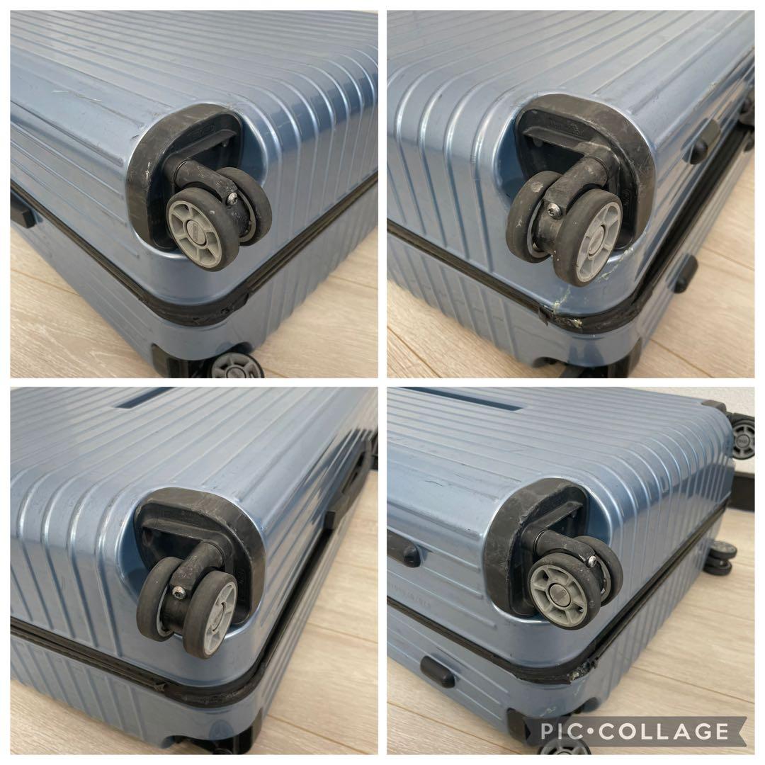 廃盤希少】RIMOWA サルサエアー80L 4輪 アイスブルー 820.70 - メルカリ