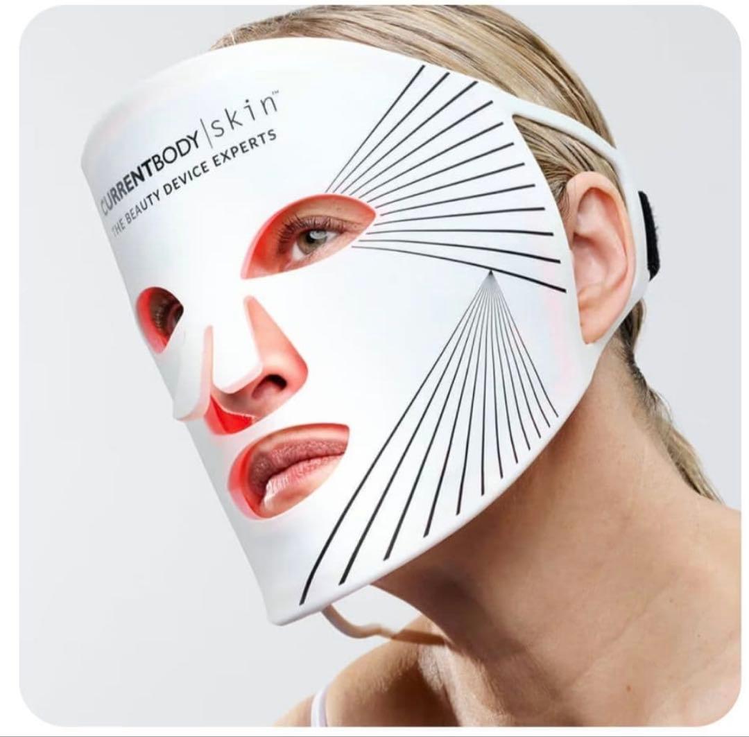 極美品　CURRENTBODY LEDライトセラピー マスク CurrentBody Skin / LEDライトセラピーマスク シリーズ2の