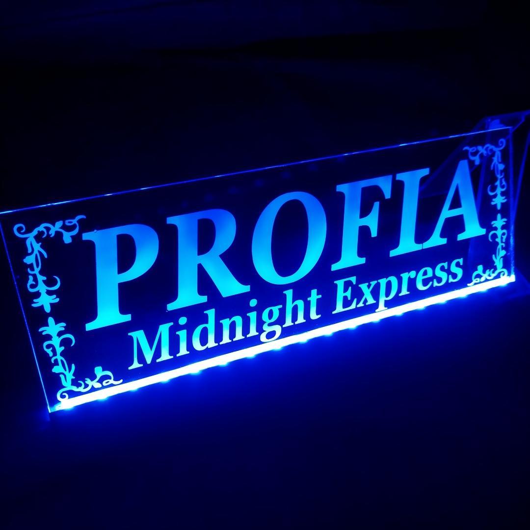 グランドプロフィア⑧ LEDアクリルプレート 日野 トラック アンドン