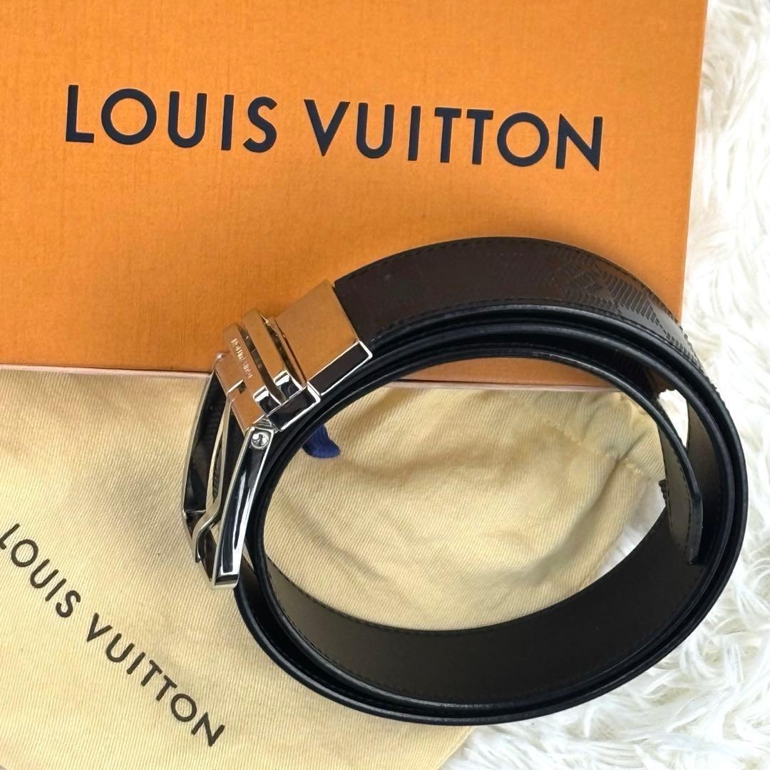 ルイヴィトン ベルト ダミエ サンチュール　ボストン　アンフィニ　レザー 黒 楽天市場】T【LOUIS VUITTON】サンチュールボストン M9674 ダミエ
