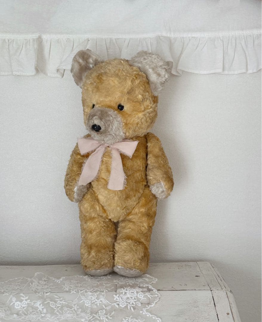 ドイツ ヴィンテージ アンティークテディベア アンティークベア - メルカリ